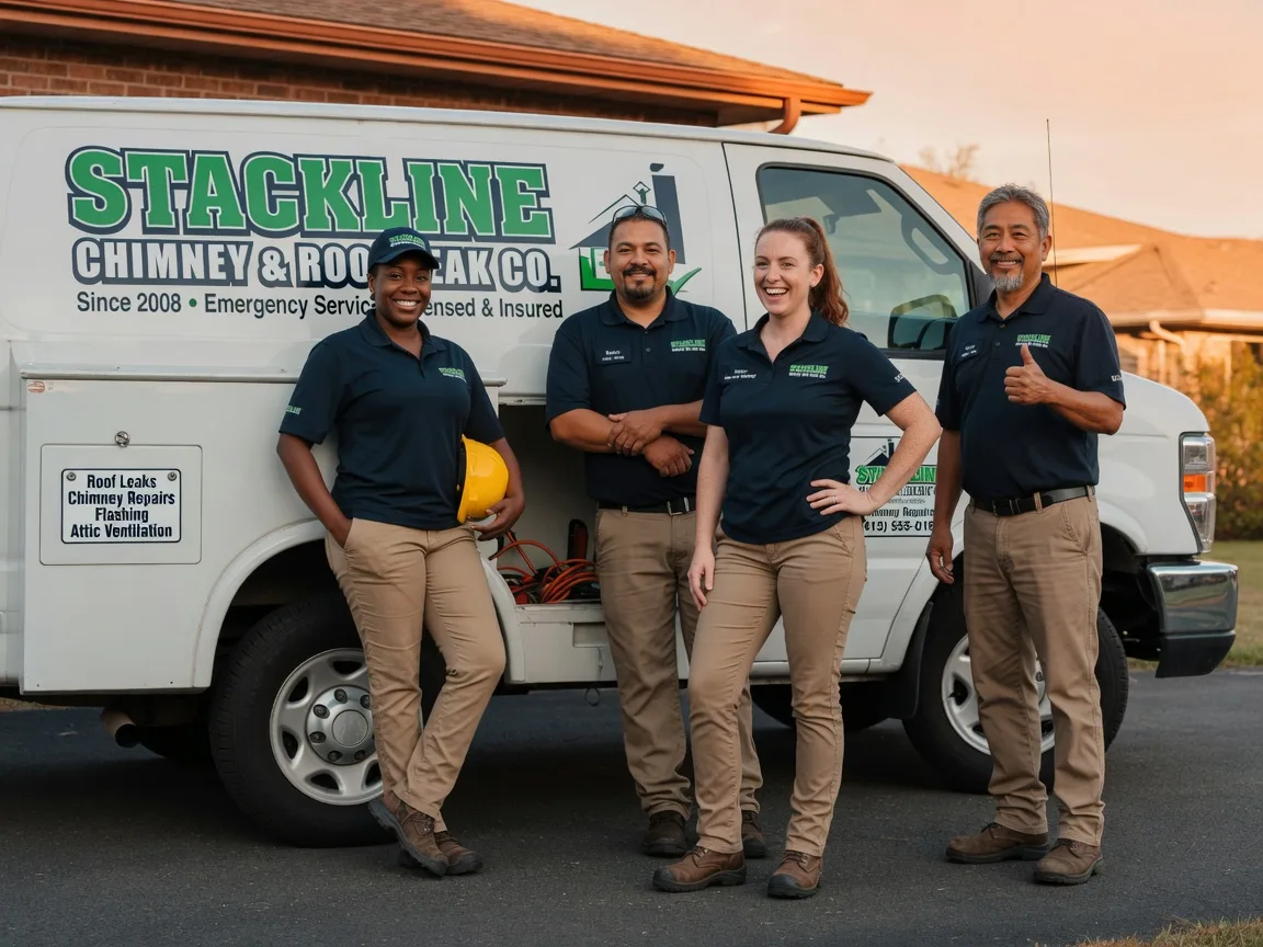 Chimney flashing repair company in Anita, IA